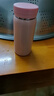 304不锈钢保温杯迷你口袋杯可爱水杯女学生高颜值便携喝水杯子 Mini保温杯粉色 200ml 实拍图