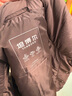 坦博尔羽绒服马甲女立领宽松外搭短款羽绒背心外套巧克力170 实拍图
