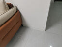 仓藏 铝合金踢脚线超薄卡扣式墙角贴脚线条金属不锈钢安装极简地脚线 样品次日达（收货全返/颜色全） 实拍图