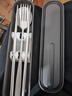 京东京造 钛健康筷子勺子叉子 不锈钢学生餐具便携套装收纳盒【防腐防锈】 实拍图