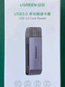 绿联USB3.0高速读卡器 多功能SD/TF二合一 支持电脑单反相机行车记录仪安防监控存储内存卡多卡多读 实拍图