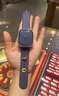 Apple/苹果 Watch S11 智能手表GPS+蜂窝款42毫米银色铝金属表壳雾紫色运动型表带S/M MF9G4CH/B 实拍图