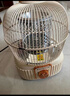 万宝取暖器小太阳家用鸟笼式烤火炉卧室电热扇节能省电小型电暖器电烤炉速热 奶油色【碳晶盘】无极调温 实拍图