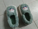 俞兆林（YUZHAOLIN）棉拖鞋男女冬季情侣卡通保暖月子鞋居家棉鞋 YZ088 实拍图