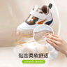 江博士学步鞋步前鞋秋季男女婴儿鞋步前鞋儿童鞋B13243W006米/蓝/杏22 实拍图
