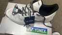 YONEX尤尼克斯网球鞋男女网羽运动鞋耐磨减震羽毛球鞋SHTS2WEX白42码 实拍图