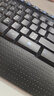 罗技（Logitech）MK345无线办公键鼠套装 宽大掌托 舒适键入体验 全尺寸 带无线2.4G接收器 黑色 实拍图