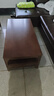 思顾园实木茶几客厅家用大小户型简约现代欧式茶水柜岩板双层带抽屉茶桌 新款四抽胡桃色120x60x45cm 上门安装 实拍图