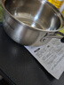 苏泊尔SUPOR小红圈304不锈钢奶锅煮面锅辅食锅16cm明火专用ST16H1 实拍图