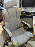 锦汐电脑椅办公椅子电竞椅家用人体工学椅老板椅主播靠背椅皮革转椅 灰色+4级杆+乳胶【二代升级】 实拍图