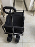 原始人（The Primitive）露营推车营地拖车户外折叠超大野营手拉车遛娃小推车野餐车桌板 208L 【后开款带刹车】飞机款黑色 实拍图