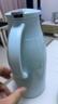 JEKO&JEKO保温壶家用热水瓶暖水壶宿舍大容量开水瓶玻璃内胆 1.6L淡蓝色 实拍图