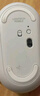 罗技（Logitech）LOGITECH PEBBLE鼠标 无线蓝牙鼠标 办公静音鼠标 女性鼠标对称鼠标 鹅卵石造型 米白色 实拍图