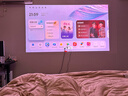 当贝F7 Pro 4K云台投影仪 家用高清护眼三色激光 卧室家庭智能电视影院国家补贴20%（ 3000lm 4+64G） 实拍图