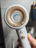 康夫（CONFU）高速电吹风机无叶家用大功率大风力等离子护发送女友生日礼物吹风筒F9星河灿烂礼盒款白 实拍图