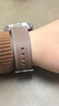 威千图适用华为手表表带真皮GT6/6pro/GT5/5pro/Watch5/4/4pro/3/3pro/GT4/3/2运动表带腕带男【棕色】 实拍图