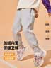 真维斯女童裤子加绒2026秋冬儿童运动裤宽松女孩卫裤中大童外穿保暖棉裤 实拍图