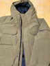 优衣库男装女装高级保暖羽绒茄克冰雪羽绒户外连帽外套477136 56 橄榄色 L /175/100A 实拍图