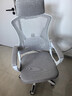 锦汐 电脑椅家用办公椅子靠背人体工学椅学习转椅老板座椅游戏电竞椅 【可后躺】白框灰网 实拍图