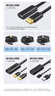 绿联USB2.0延长线/延长器 公对母数据连接线无线网卡打印机摄像头加长线 带信号放大器工程级 5米10319 实拍图
