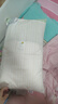 罗莱儿童蚕丝纤柔成长枕全棉面料透气蚕丝纤维枕芯 30*50cm 实拍图
