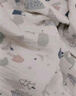 十月结晶婴儿浴巾纯棉纱布初生新生儿超柔吸水宝宝儿童大毛巾方巾 6层柔软包边 魔幻森林（110*110cm） 实拍图