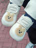 FANCYCHIC2025冬季新款婴儿鞋0到1岁软底保暖防掉棉鞋6-12个月宝宝防滑袜鞋 棉绒小兔 13 110mm 宝宝9-12个月 晒单实拍图