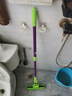 妙洁胶棉拖把家用卡槽型胶棉头 免手洗滚轮式挤水海绵拖把拖布墩布 原装拖把+3通用头【共4头】 实拍图