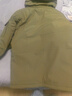 优衣库男装女装高级保暖羽绒茄克冰雪羽绒户外连帽外套477136 56 橄榄色 L /175/100A 实拍图