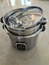 三角牌（Triangle）电饭煲 老式电饭锅304不锈钢0涂层内胆家用小型微压煮饭锅带蒸笼家庭2-6人用 5L 【加厚304内胆0涂层丨升级智能预约】 实拍图