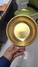 网红海鲜金锅不锈钢韩式锅双耳汤网红泡面金色加厚耐用加固小干锅 金色 20cm 实拍图