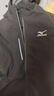 美津浓（MIZUNO）户外夹克男连帽梭织透气情侣锋衣加绒加厚加棉外套男上衣 实拍图