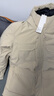 优衣库男装女装高级保暖羽绒茄克冰雪羽绒户外连帽外套477136 30 浅米色 2XL /185/112C 实拍图