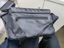 七匹狼男士斜挎包高端单肩包休闲背包邮差包腰包旅行包通勤轻便胸包 标准黑（快拆磁吸+多隔层） 实拍图