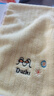 儿童毛巾浴巾柔软吸水不掉毛四季款宝宝洗澡巾婴儿盖毯包巾幼儿园 米黄色 儿童毛巾25cm*50cm【1条装】 实拍图