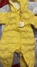 巴拉巴拉童装婴儿连体衣轻薄羽绒服宝宝衣服2025冬装抱衣爬服男童女童萌趣 黄色雪人-白鸭绒 80 cm-充绒量41g 实拍图