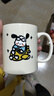 马克杯高颜值ins风陶瓷杯卡通咖啡杯办公室家用早餐喝水杯子可爱 飞机小狗陶瓷杯 实拍图