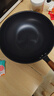 厨老大手工锻打老式铁锅平底无涂层炒锅精铁不粘章丘炒菜锅电磁炉燃气灶 【已开锅】不易锈+平底无盖 30cm 实拍图