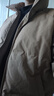 马登工装美式休闲90白鸭绒羽绒服男户外防风外套冬季男士保暖面包服 卡其色 【男士羽绒服/冬季外套男】 L 实拍图