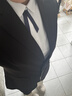 戈赛亚Gesaiya品牌小西装女2025年春秋冬季长袖职业装套装正式商务正装 黑色外套+裤子+白衬衫 XL （110-120斤） 实拍图