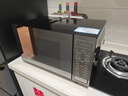 格兰仕（Galanz）变频微波炉烤箱一体机 不锈钢内胆家用25升大容量一级能效平板式光波炉G90F25CSPV-BM1(G0) 实拍图