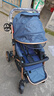 奔昂 婴儿推车可坐可躺轻便避震宝宝折叠婴儿车双向BB童车手推车 升级牛仔蓝+一键单手收+可坐躺+双向推行+四轮高配 实拍图