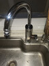 奥克斯（AUX）电热水龙头热水器加热水龙头快速热水变频恒温厨房下进水 【大屏数显】电镀银+漏保插头+万向喷头 实拍图