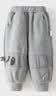 欢喜小熊宝宝棉裤儿童冬季夹棉束脚长裤女童裤子休闲童装男童新款冬装 实拍图