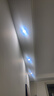 雷士（NVC）LED筒灯客厅过道嵌入式二级能效全铝高亮漆白6瓦暖白开孔75-85mm 实拍图
