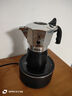比乐蒂（Bialetti）【官方正品】摩卡壶 双阀高压手冲咖啡壶意式浓缩手动咖啡机送礼 2杯份+4.0电陶炉(礼盒装) 100ml 实拍图