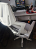 锦汐 电脑椅家用办公椅子靠背人体工学椅学习转椅老板座椅游戏电竞椅 【后躺+乳胶】白框灰网-店长推荐 实拍图