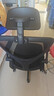 星奇堡 电脑椅家用学习升降椅子书桌椅办公人体工学电竞椅写字舒适7久坐 【海绵款】黑框黑网+头枕 实拍图