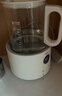海尔恒温电热水壶1.5L 速热烧水壶煮茶壶冲泡奶粉调奶器 保温除氯不锈钢加热盘电热水壶H207白色 实拍图