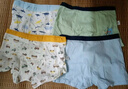 俞兆林儿童内裤男童不夹屁屁中大童平角短裤男孩宝宝小童四角裤纯棉底裤 实拍图